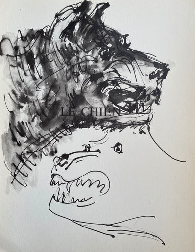 Pablo Picasso - Original Lithograph - En marge du Buffon 1957