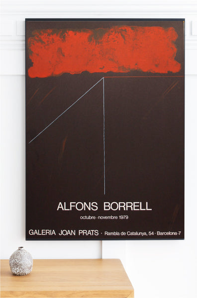 Alfons Borrell - Original Artist Poster 1978 – Art & Vintage Store Ltd