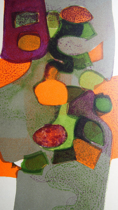 André Minaux Vintage Print - Original Lithograph 1968