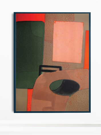 André Minaux Vintage Print - Original Lithograph 1968