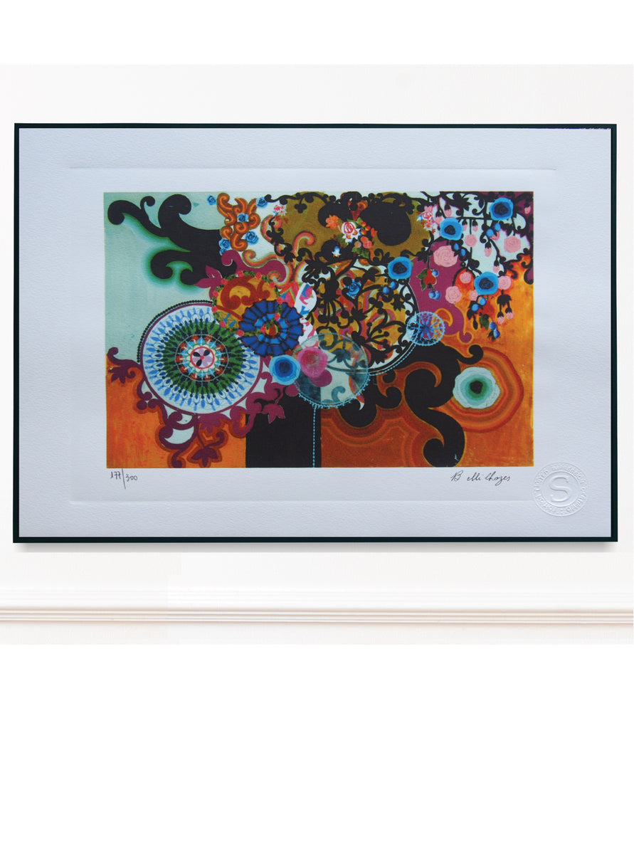 Beatriz Milhazes - Hand Pressed Print