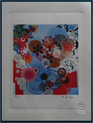Beatriz Milhazes - Hand Pressed Print