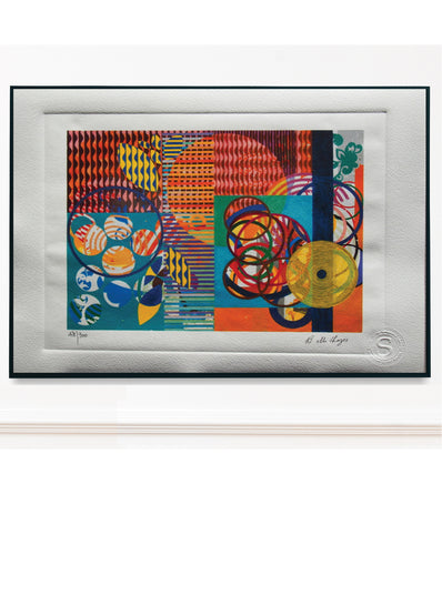 Beatriz Milhazes - Hand Pressed Print