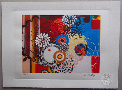 Beatriz Milhazes - Hand Pressed Print