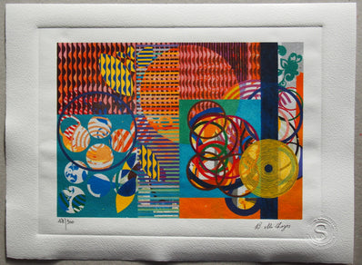 Beatriz Milhazes - Hand Pressed Print