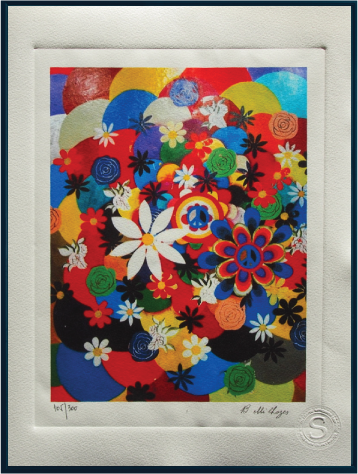Beatriz Milhazes - Hand Pressed Print