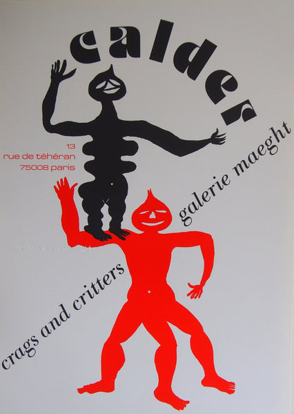 Alexander Calder - Original Artist Poster 1975 – Art & Vintage