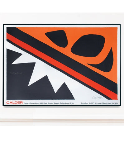 Alexander Calder - Original Artist Poster 1971