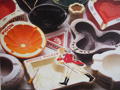 Cendre et Alcools - Original Artist Poster 1984