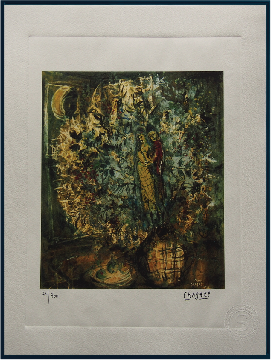 Marc Chagall - Hand Pressed Print