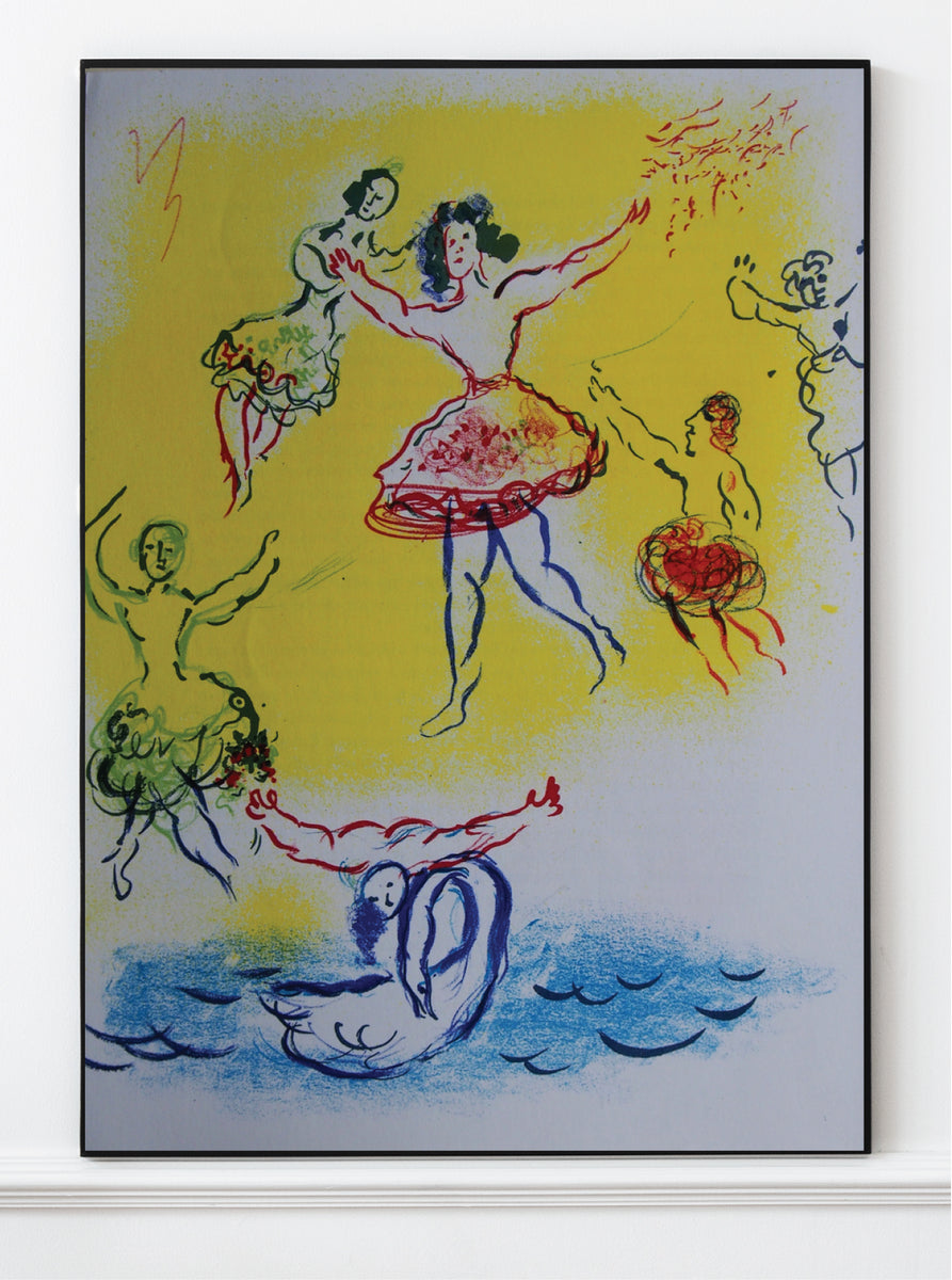 Marc Chagall - Original Lithograph 1965