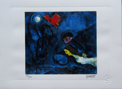 Marc Chagall - Hand Pressed Print