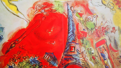 Marc Chagall - Original Lithograph 1965