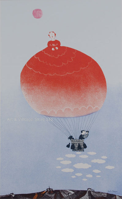 Christine Thouzeau – Vintage Art Print