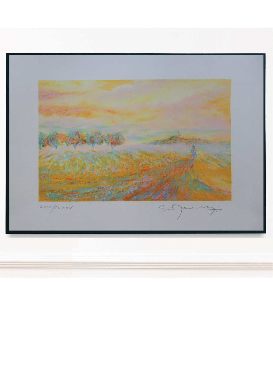 Claude Manoukian - Hand Signed Lithograph