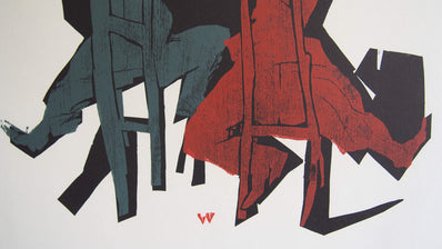 Detlef Willand - Original Woodcut