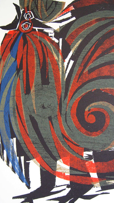 Detlef Willand - Original Woodcut