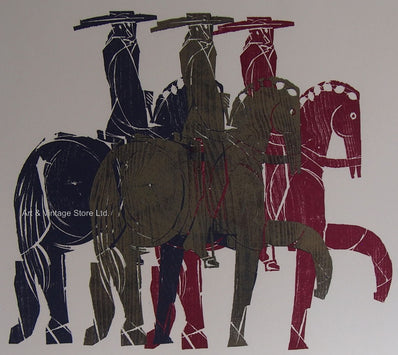 Detlef Willand - Original Woodcut