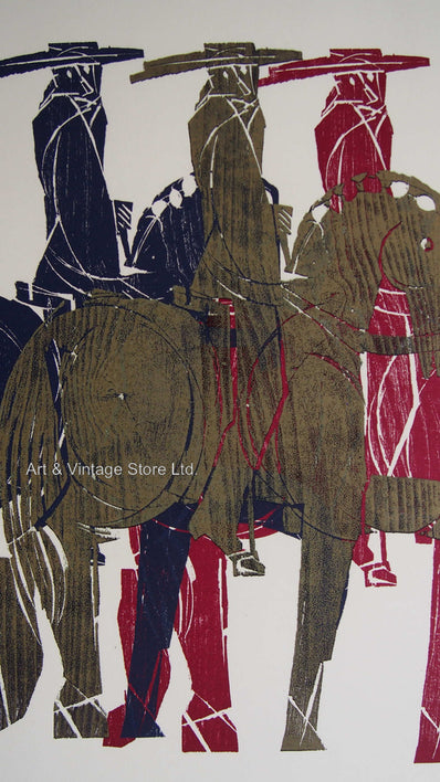 Detlef Willand - Original Woodcut