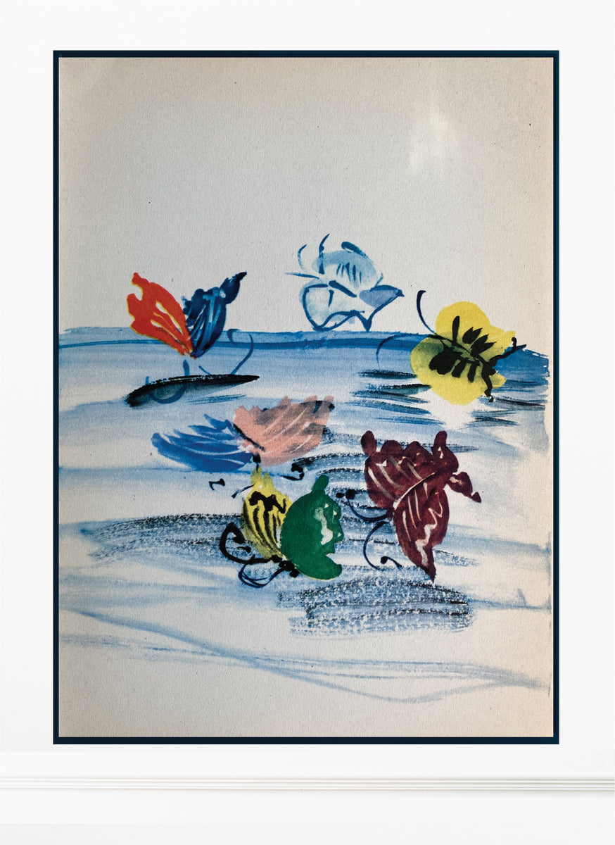 Raoul Dufy Print - Lithograph 1950
