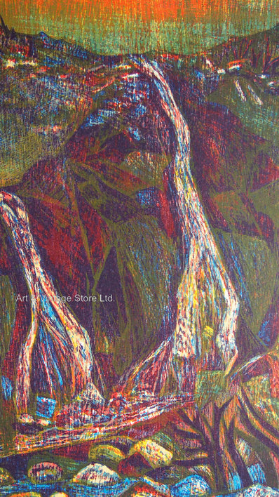 Eateban Fekete - Original Limited Edition Woodcut
