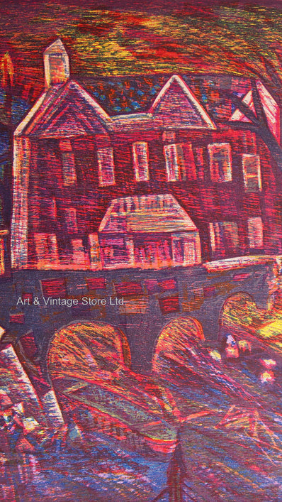 Eateban Fekete - Original Limited Edition Woodcut