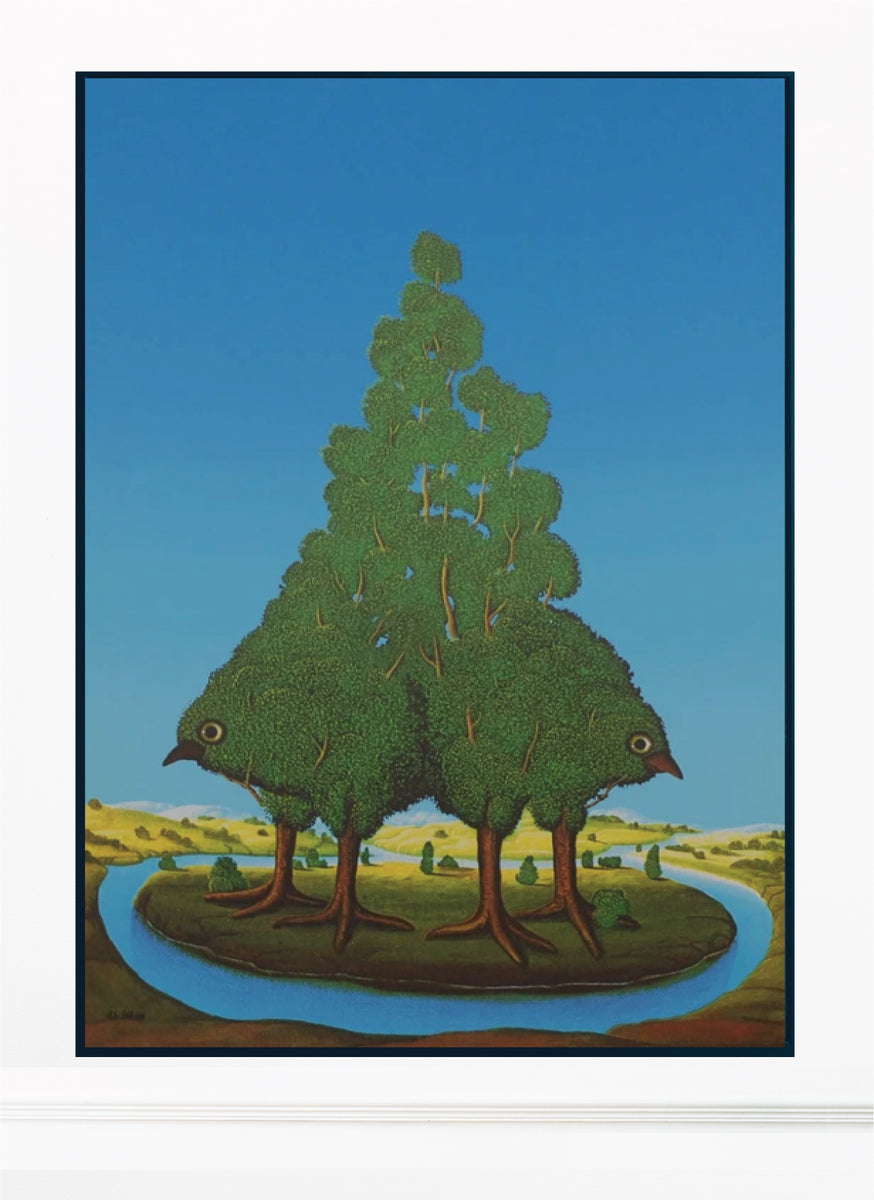 Fantasy Trees – Vintage Art Print