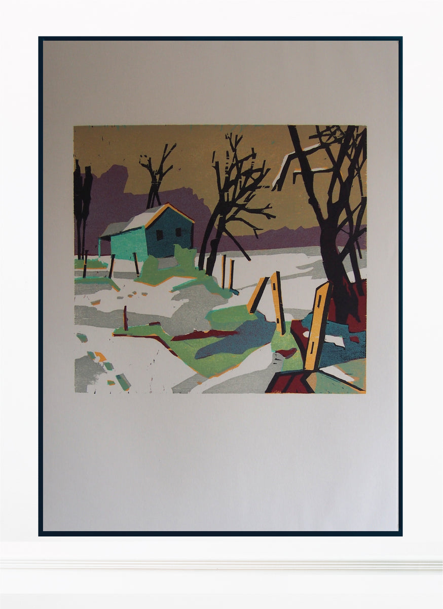 Full Colour Original Woodcut