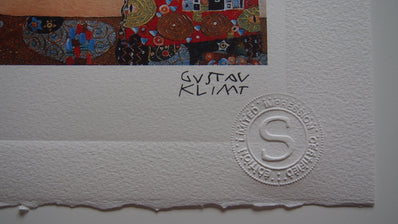 Gustav Klimt - Hand Pressed Print
