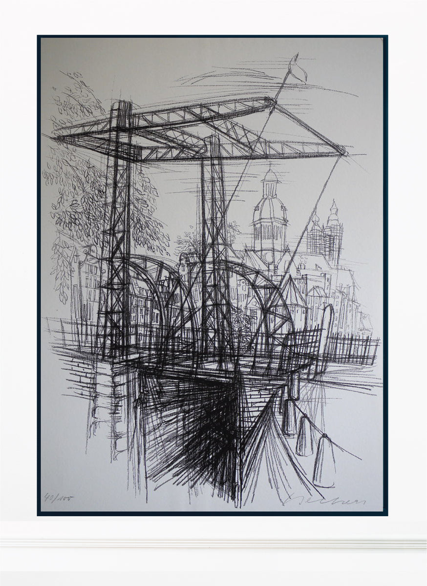 Heinz-Ludwig Beckers - Hand Signed Lithograph