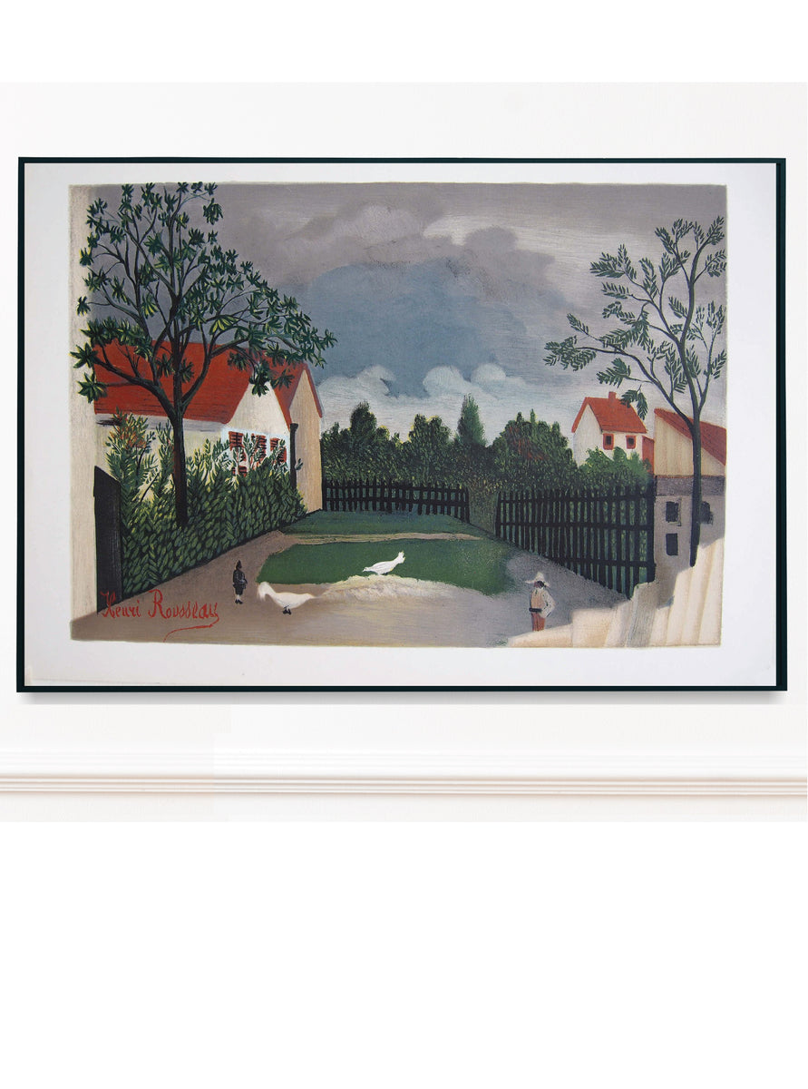 Henri Rousseau Print - Original Lithograph 1962