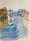 Raoul Dufy Print - Lithograph 1950