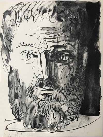 Pablo Picasso - Original Lithograph - En marge du Buffon 1957