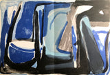 Bram Van Velde Print - Original Lithograph 1975