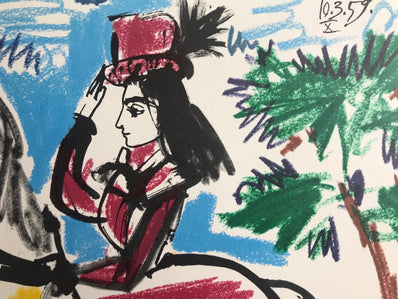 Pablo Picasso - Original Lithograph 1961 - Toro Y Toros