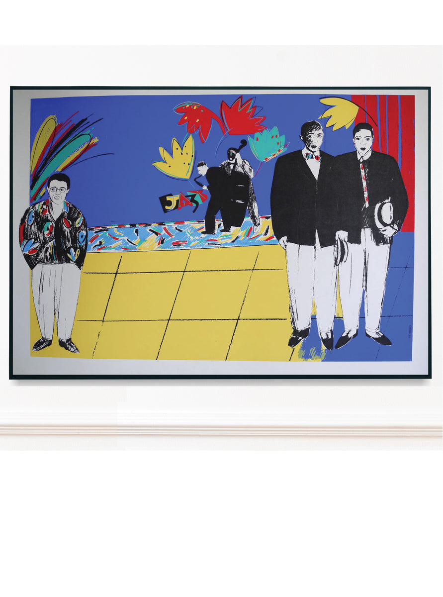 JAZZ –  Original Limited Edition Screen print 1970's