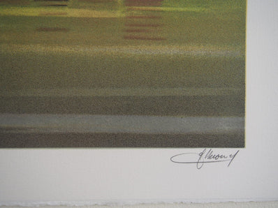 Jean-Luc Lecoindre Vintage Print - Original Lithograph 1980's