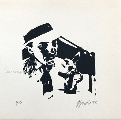 Joaquim Gomis – 1972 Original Limited Edition Screen print