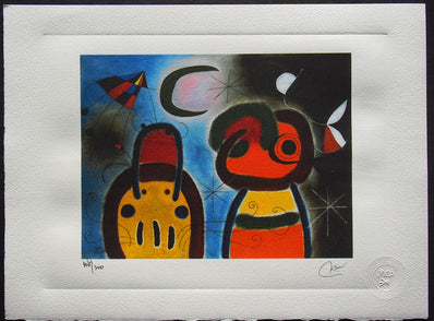 Joan Miró - Hand Pressed Print