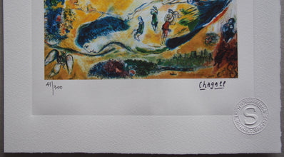 Marc Chagall - Hand Pressed Print