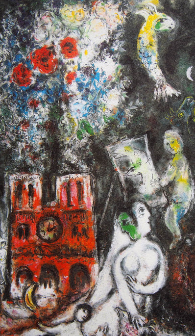 Marc Chagall - Hand Pressed Print