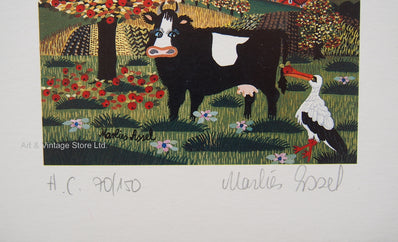 Marlies Assel  - Hand Signed Lithograph