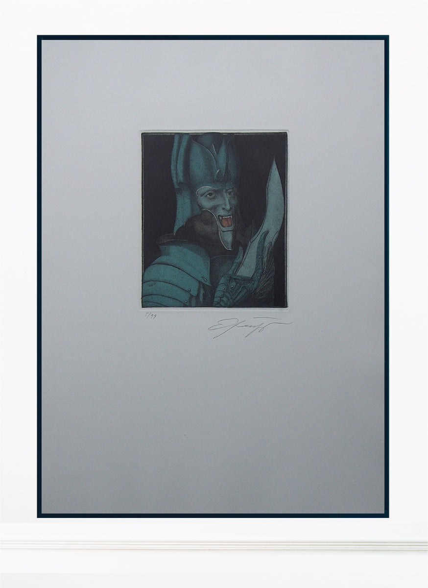 Ernst Fuchs - Original Limited Edition Etching & Aquatint