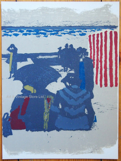 Maurice Brianchon Vintage Print - Original Lithograph 1964