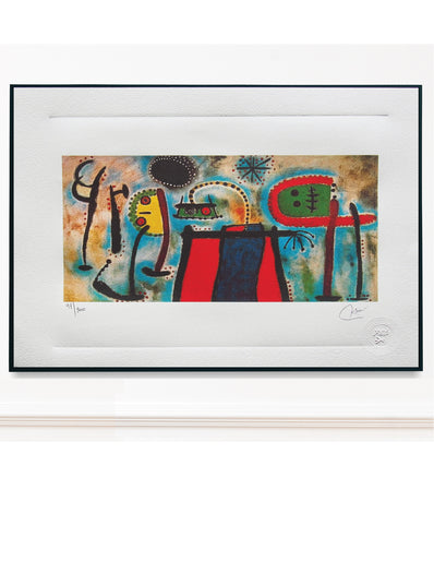 Joan Miró - Hand Pressed Print