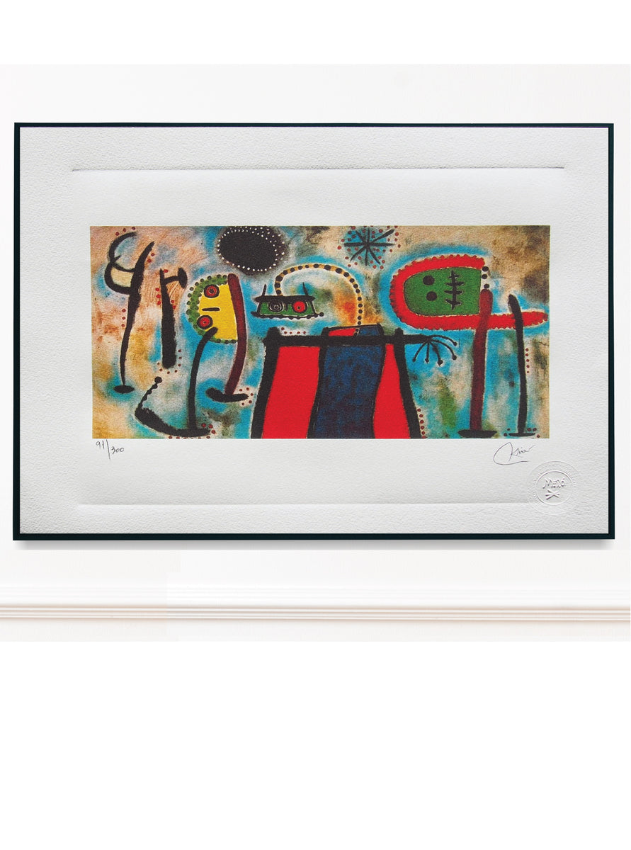 Joan Miró - Hand Pressed Print