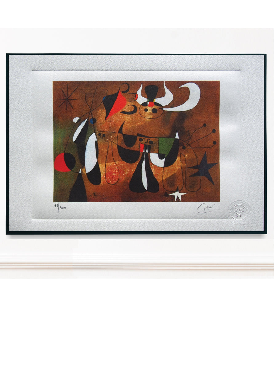 Joan Miró - Hand Pressed Print