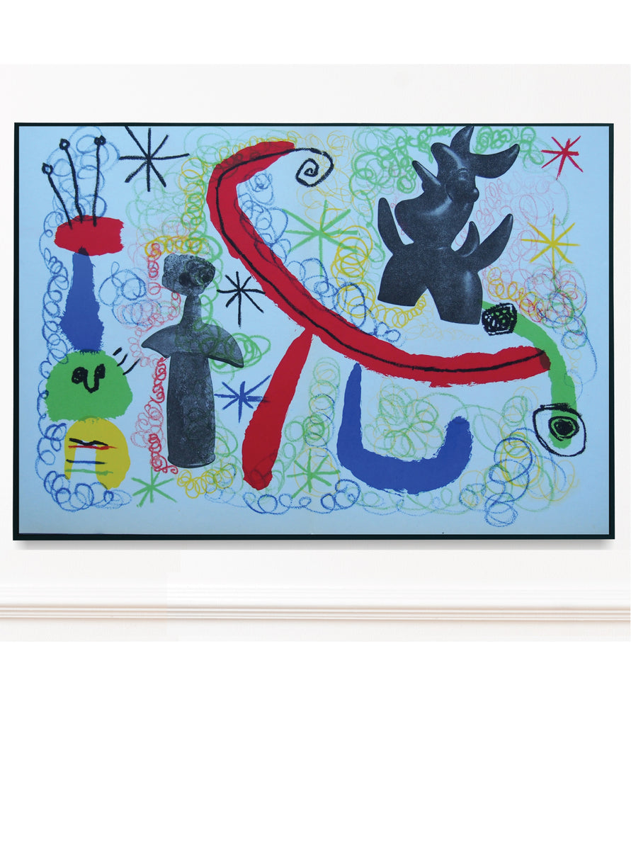 Joan Miro Print - Original Lithograph 1950