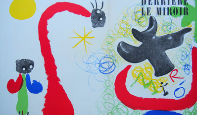 Joan Miro Print - Original Lithograph 1950