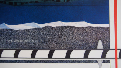 Nils Haglund – Hand Signed Vintage Art Print